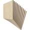 Ekena Millwork 11 3/4W x 11 3/4H x 3/8T Wood Hobby Boards, Birch, 10PK HBW12X12X375CBI - alternate 4